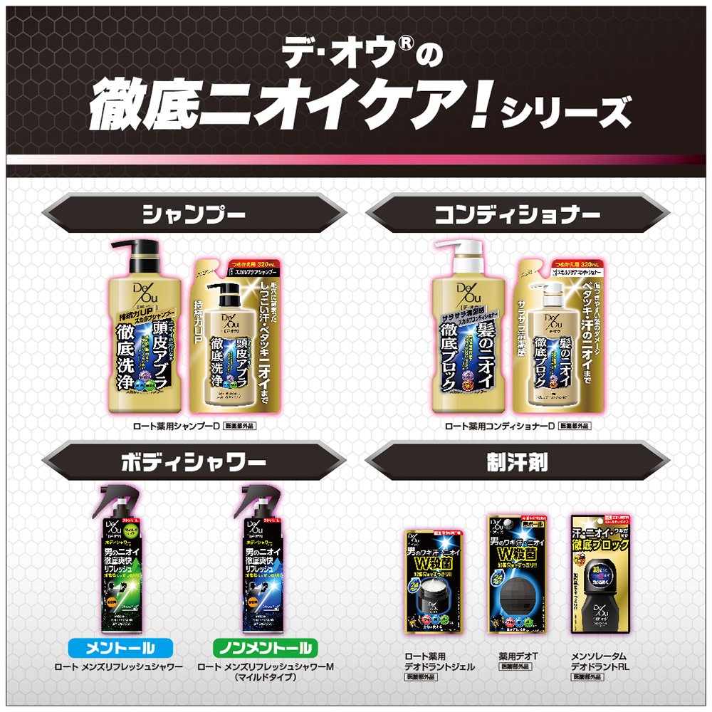 デ・オウ 薬用プロテクトデオジャム 容量50G ロート製薬 制汗剤・デオドラント