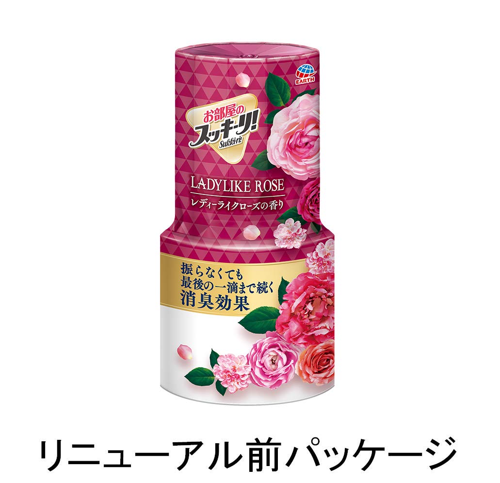 お部屋のスッキーリ!レディーライクローズの香り 容量400ML アース製薬 芳香剤・部屋用