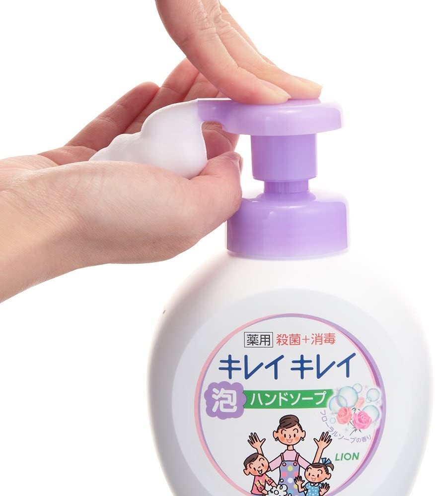 キレイキレイ 薬用泡ハンドソープ 本体大サイズ フローラルソープの香り容量500ML