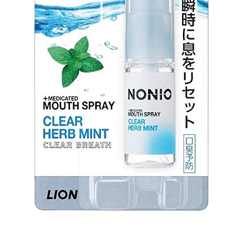 NONIO(ノニオ) マウススプレー クリアハーブミント 容量5ML ライオン マウスウォッシュ