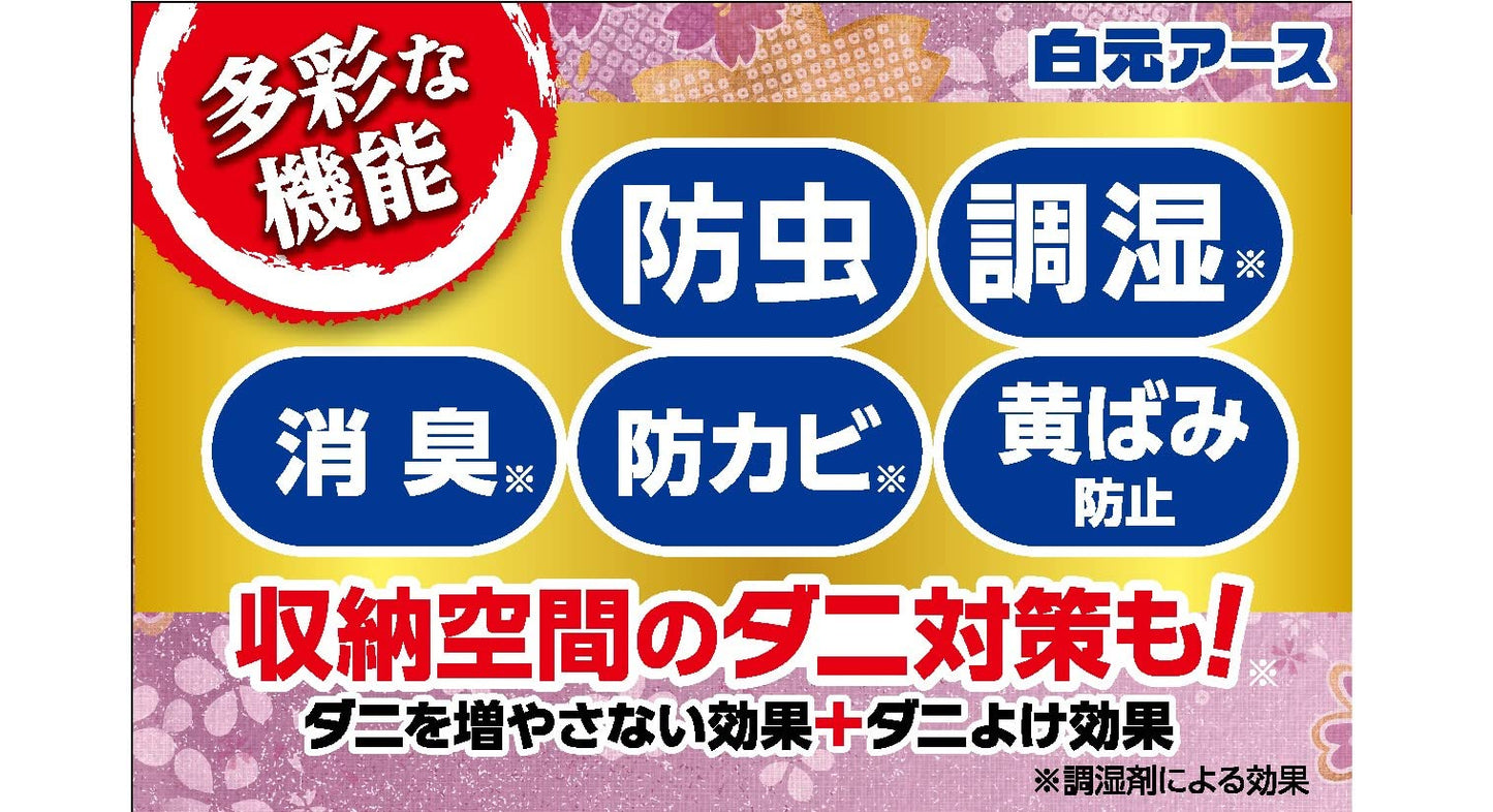 ミセスロイドきもの用 容量3コ 白元アース 防虫剤