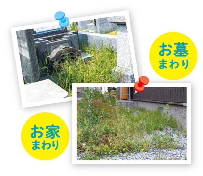 水に溶かすボール型除草剤 本体 8粒入 容量8コ ウエルコ 園芸用品・除草剤