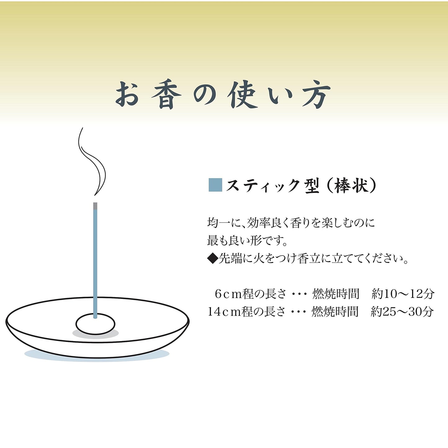 陶器香皿&ウサギ香立(イエロー) 容量0 日本香堂 仏具