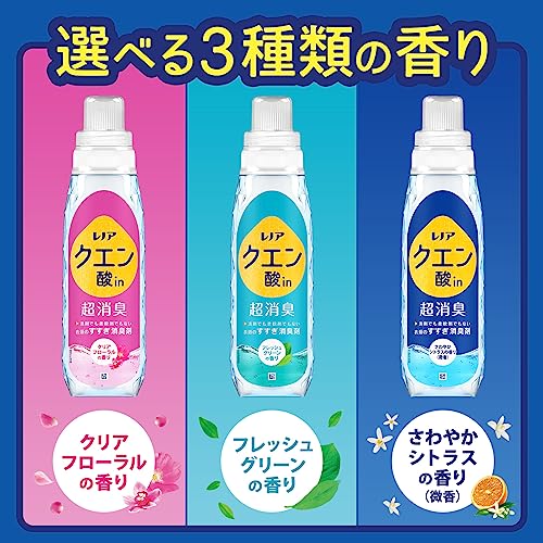 レノアクエン酸in超消臭クリアフローラルの香りつめかえ用超特大サイズ 容量1080MLP&G