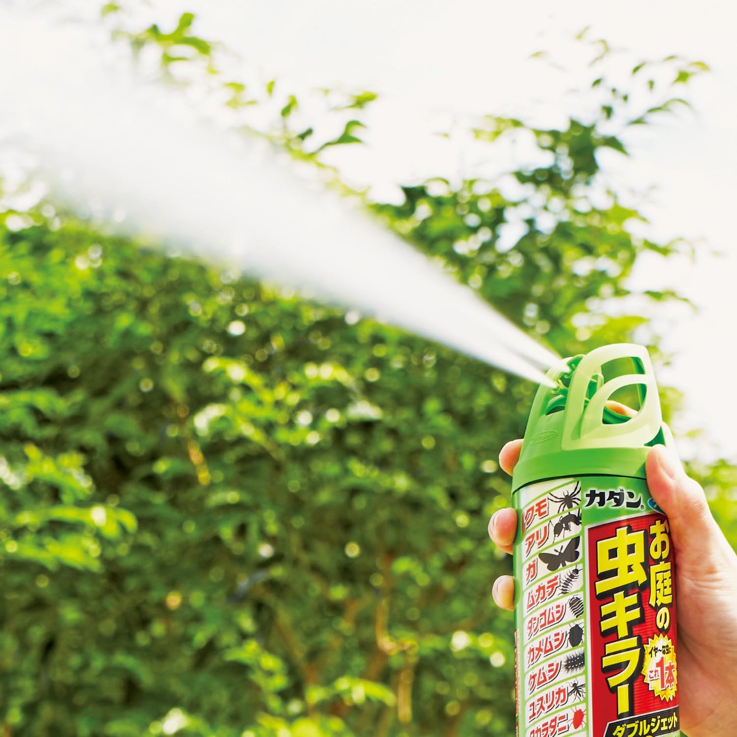 カダンお庭の虫キラーダブルジェット450ml 容量450ML フマキラー 園芸用品