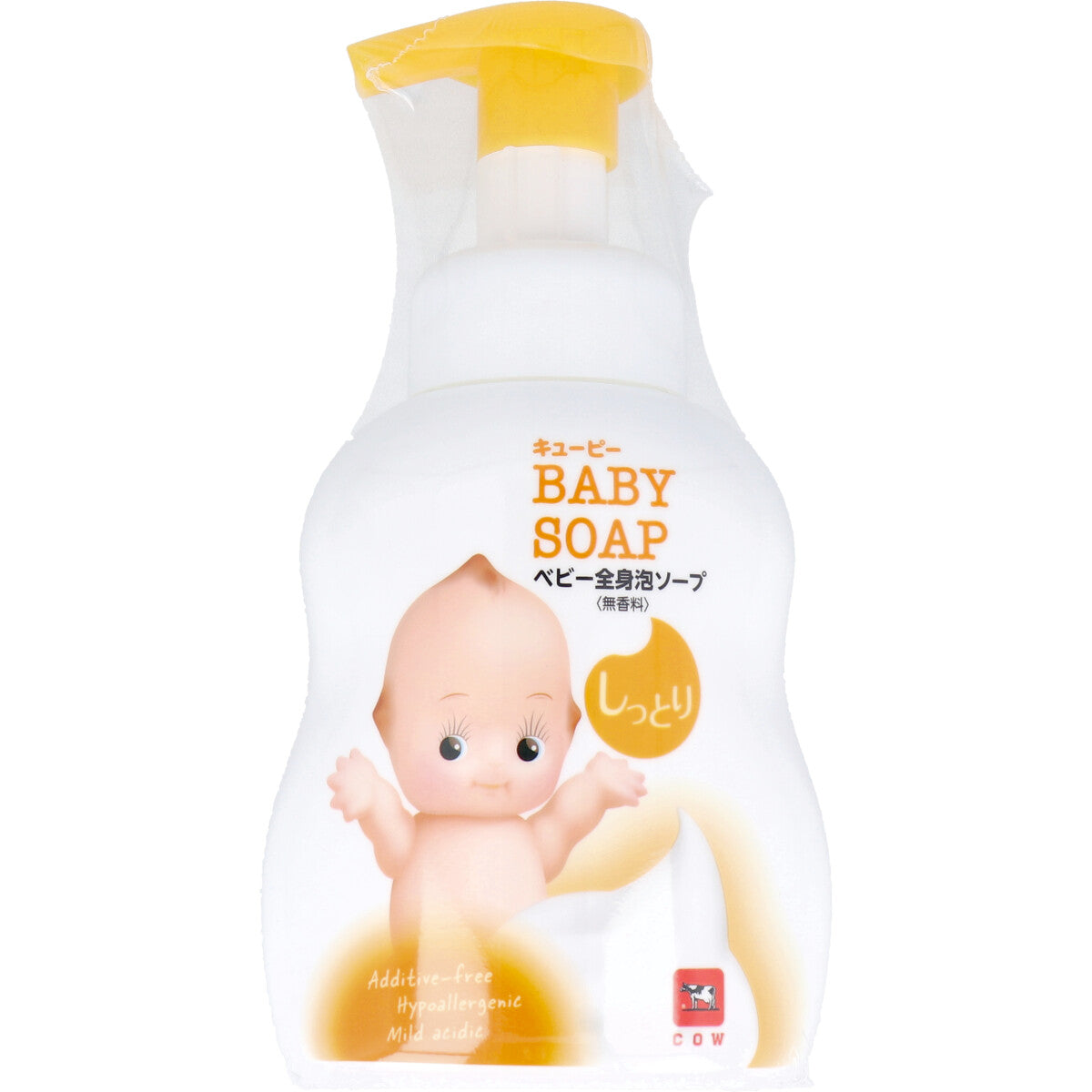 キューピー しっとり全身ベビーソープ 泡タイプ ポンプ 400mL - MONOW 公式ショップ