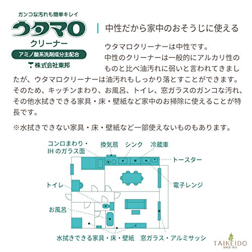 ウタマロクリーナー詰替 350ml 容量350ML 東邦 住居洗剤・キッチン