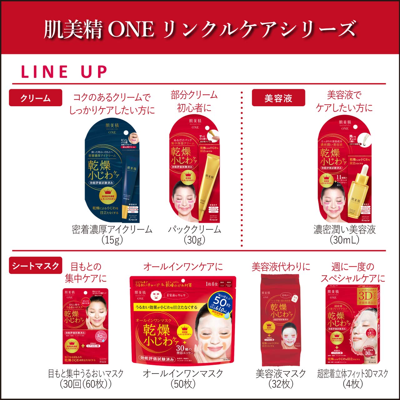 肌美精 リンクルケア パッククリーム 容量30G クラシエ 化粧品