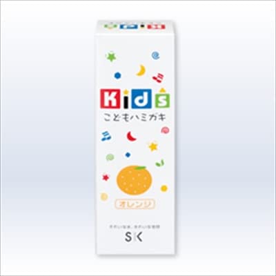 【まとめ買い】キッズハミガキ オレンジ 容量60G×24点セット エスケー石鹸 歯磨き