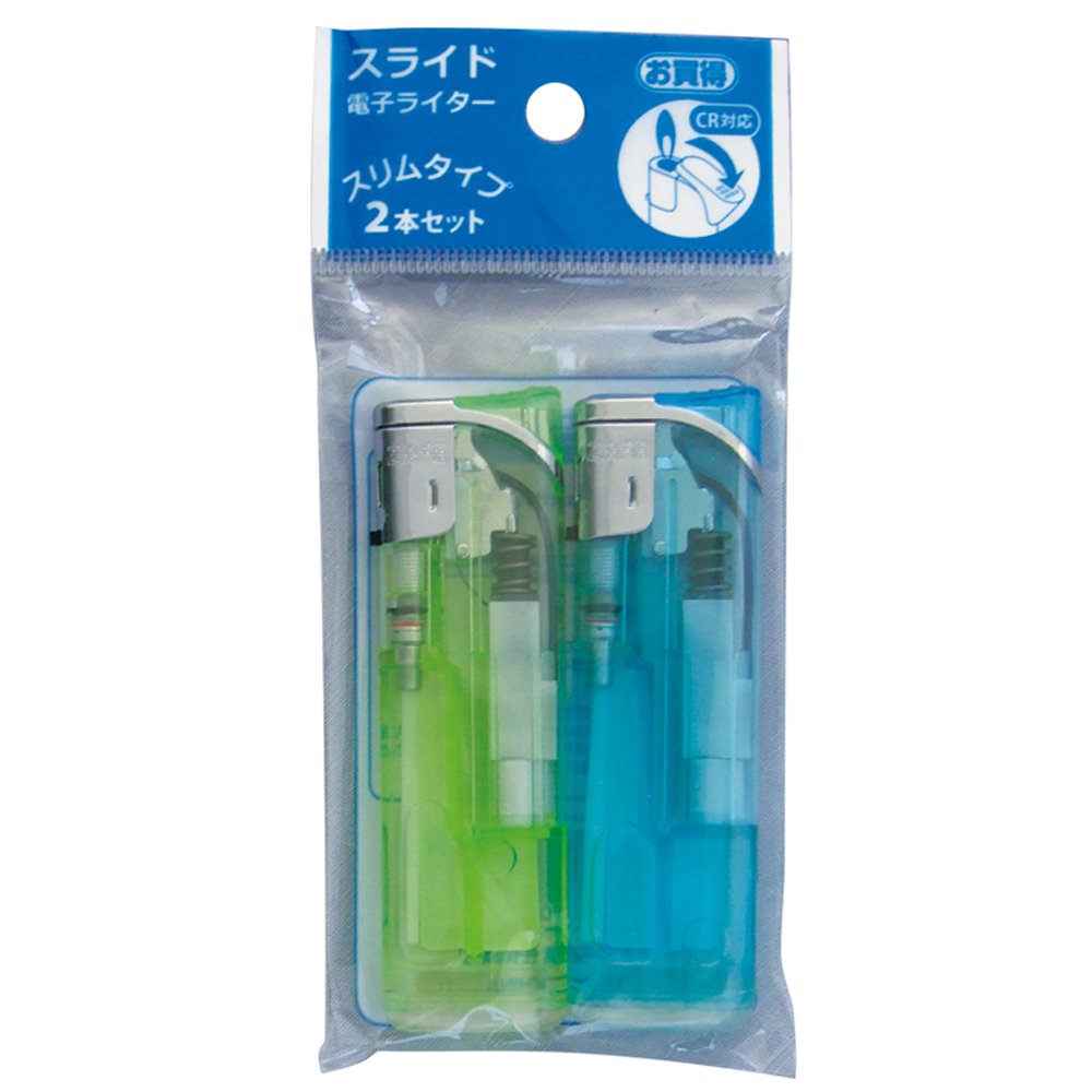 【まとめ買い】CR ST-2 2本パック スライドライター 容量2個×10点セット 東海 ライター・着火剤