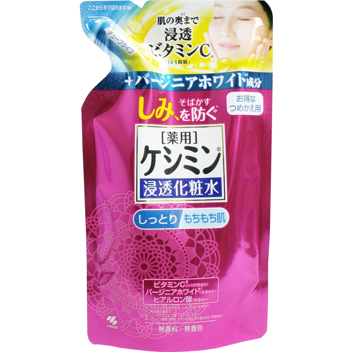 【まとめ買い】ケシミン浸透化粧水とてもしっとり 詰替用 140mL 容量140ML×28点セット 小林製薬 化粧水・ローション