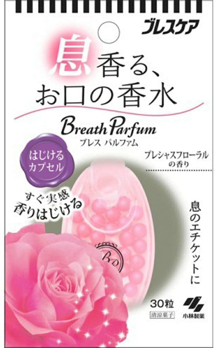 【まとめ買い】ブレスパルファム はじけるカプセルプレシャスフローラルの香り 30粒 容量30個×6点セット マウスウォッシュ