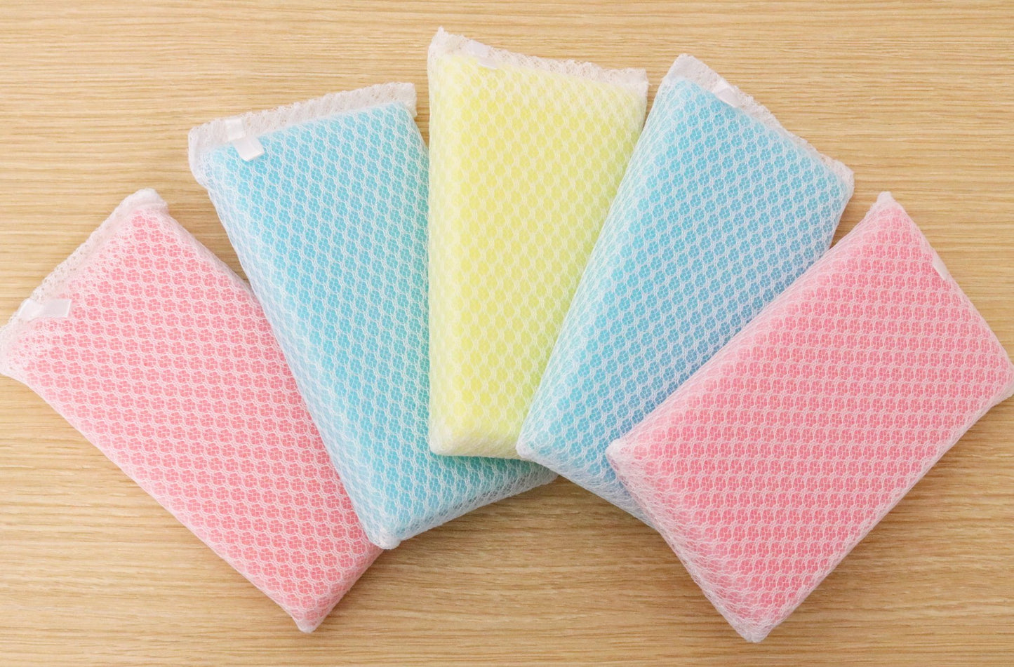 【まとめ買い】バリューチョイス キッチンスポンジ ネットタイプ5個入 容量5個×10点セット 小久保工業所 たわし・ふきん