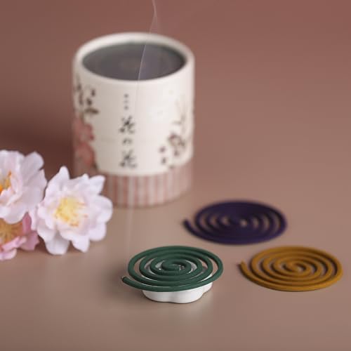 【まとめ買い】香水香 花の花 3種入 うず巻12巻入 容量12枚×4点セット 日本香堂 お香