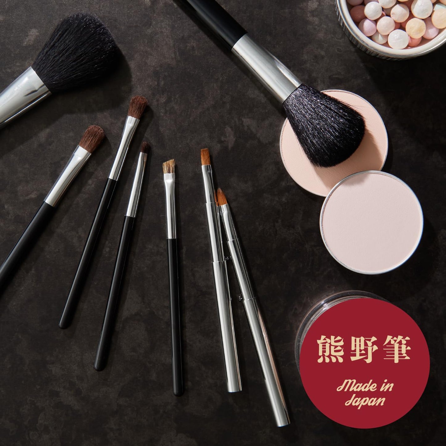 【まとめ買い】cosmeup 熊野筆 アイシャドーブラシ M 容量1本×12点セット 貝印 メイク