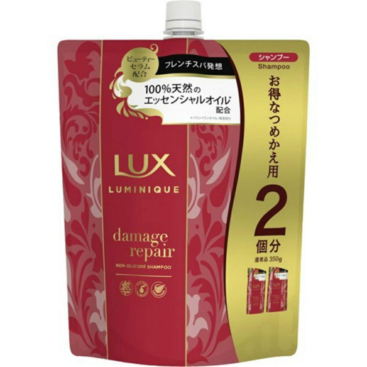 【まとめ買い】ラックス ルミニーク ダメージリペア シャンプー 詰替え 700g 容量700G×9点セット ユニリーバ シャンプー