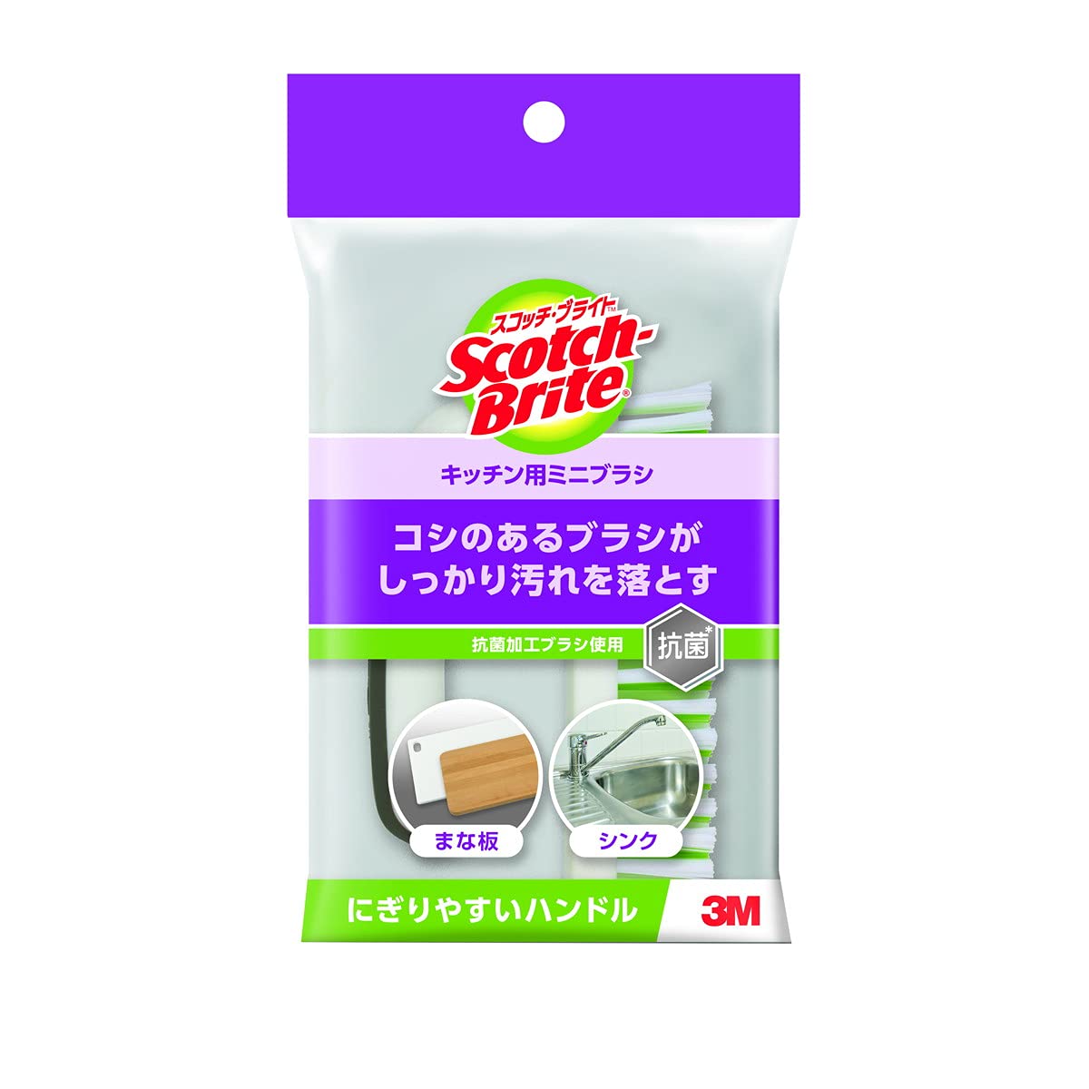 【まとめ買い】スコッチブライト キッチン用ミニブラシ 容量1コ×6点セット スリーエムジャパン たわし・ふきん
