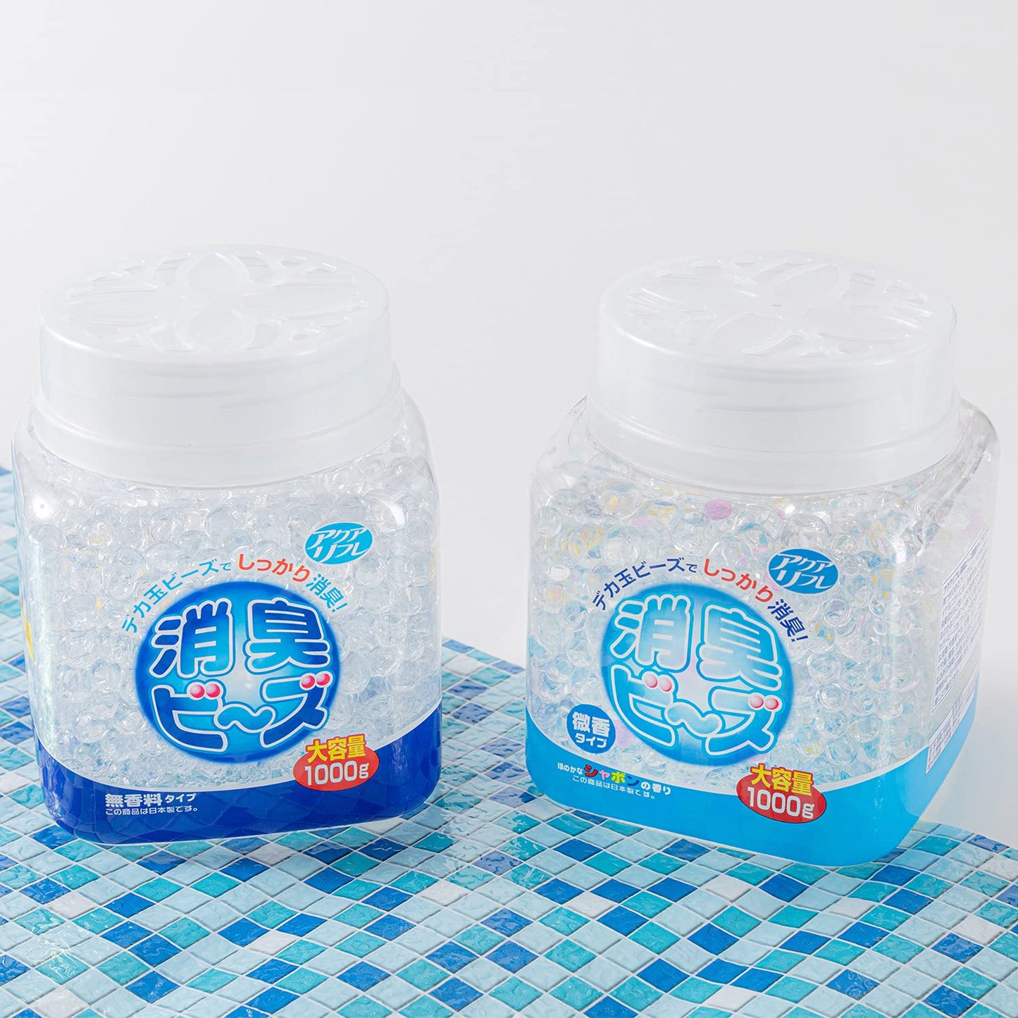 【まとめ買い】アクアリフレ消臭ビーズ本体無香料1000g 容量1000G×8点セット ライオンケミカル 芳香剤・部屋用