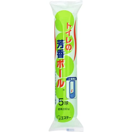 【まとめ買い】トイレ用芳香ボールR 200G 容量200G×10点セット エステー 芳香剤・トイレ用
