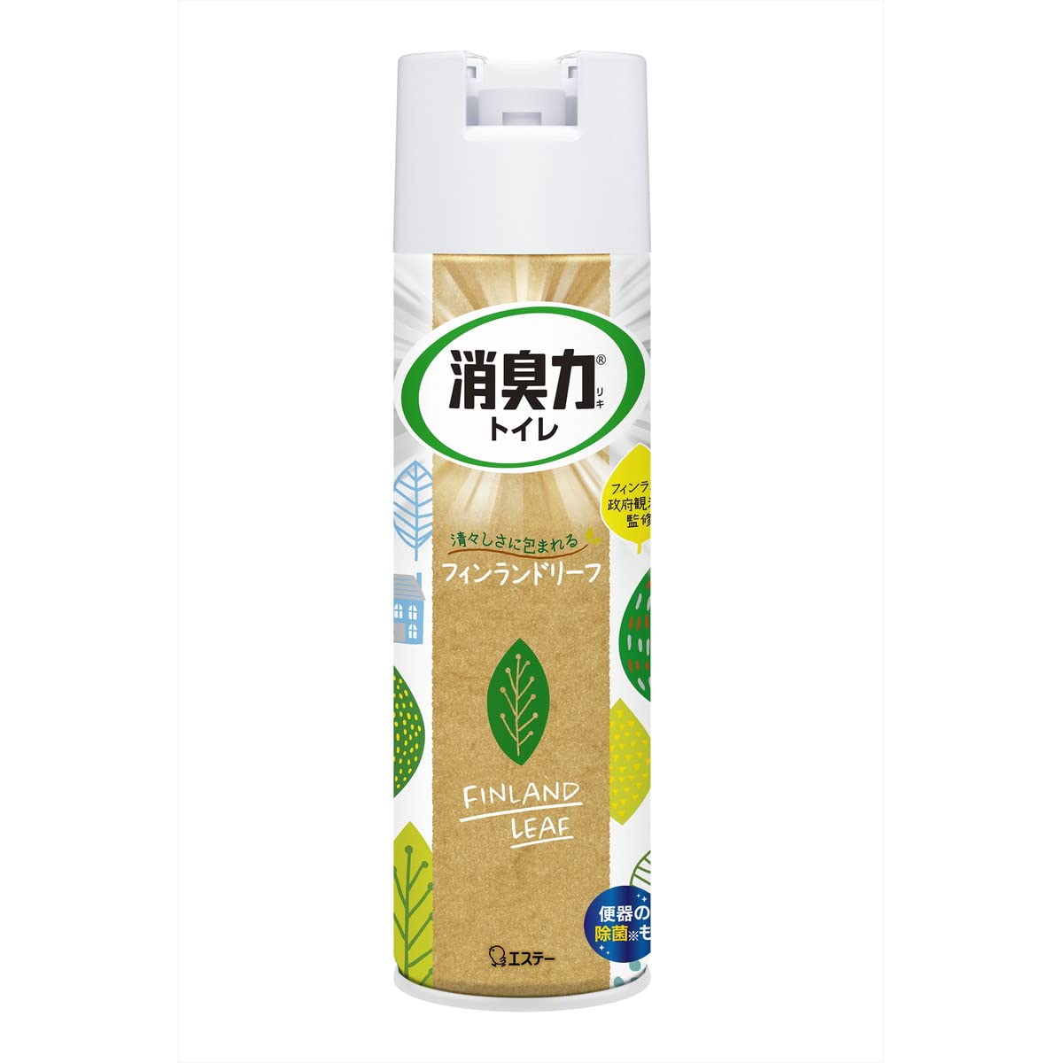 【まとめ買い】トイレの消臭力スプレー フィンランドリーフ 365ML 容量365ML×24点セット エステー 芳香剤・トイレ用