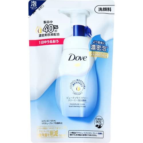【まとめ買い】ダウ゛ ビューティモイスチャー クリーミー泡洗顔料 つめかえ用 125ml容量125ML×24点セット洗顔・クレンジング