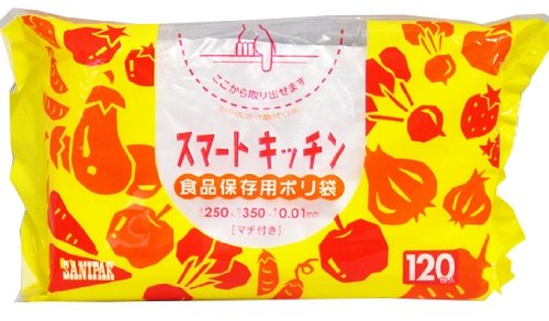 【まとめ買い】K18スマートキッチン保存袋120枚 容量120枚×20点セット 日本サニパック ポリ袋・レジ袋