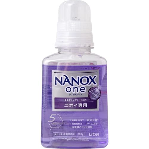 【まとめ買い】NANOX one ニオイ専用 本体 380g 容量380G×15点セット ライオン 衣料用洗剤