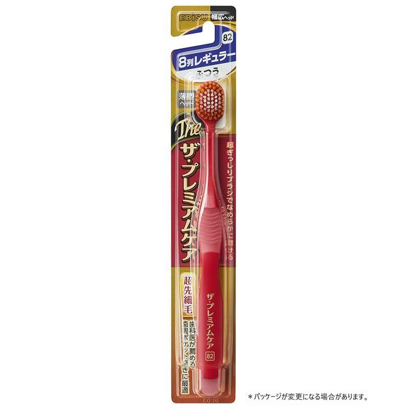 【まとめ買い】B-3621M ザ・プレミアムケア 8列レギュラー ふつう 容量1ホン×12点セット エビス 歯ブラシ
