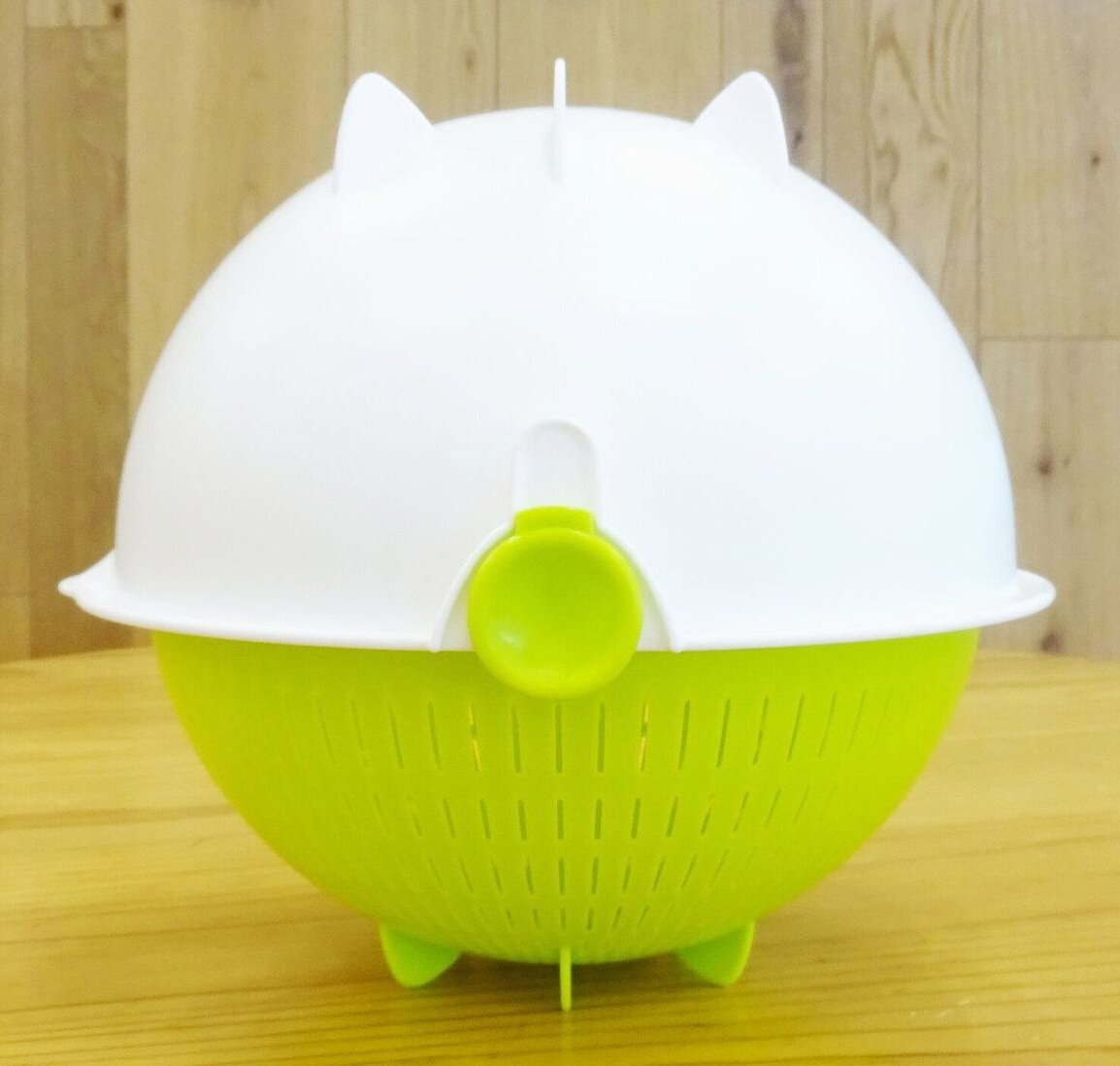 【まとめ買い】スピンホイール コランダー スモール(グリーン) 容量1個×5点セット 小久保工業所 台所用品