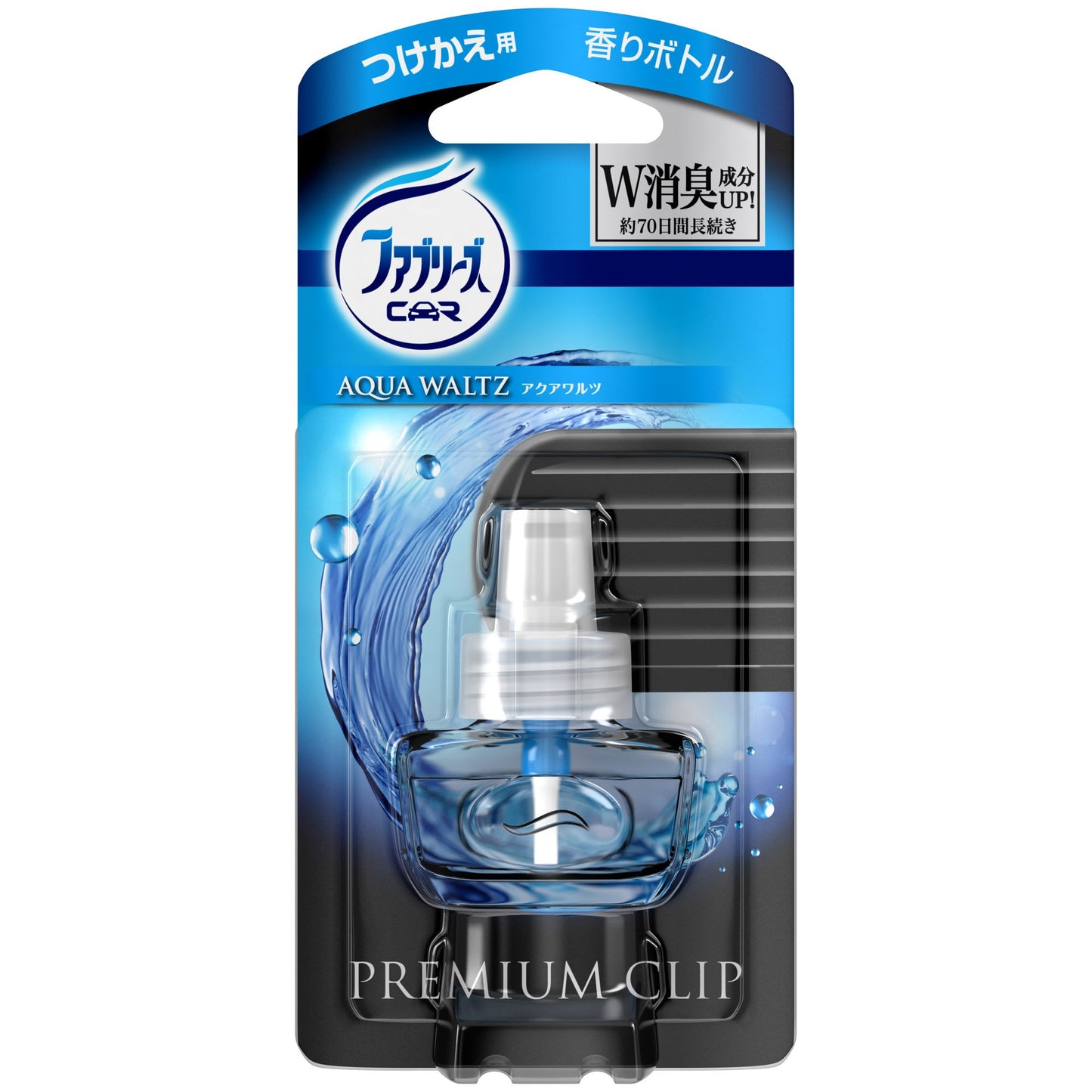 【まとめ買い】ファブリーズ プレミアムクリップ アクアワルツ つけかえ用 容量7ML×12点セット P&G 芳香剤・車用 - MONOW 公式ショップ