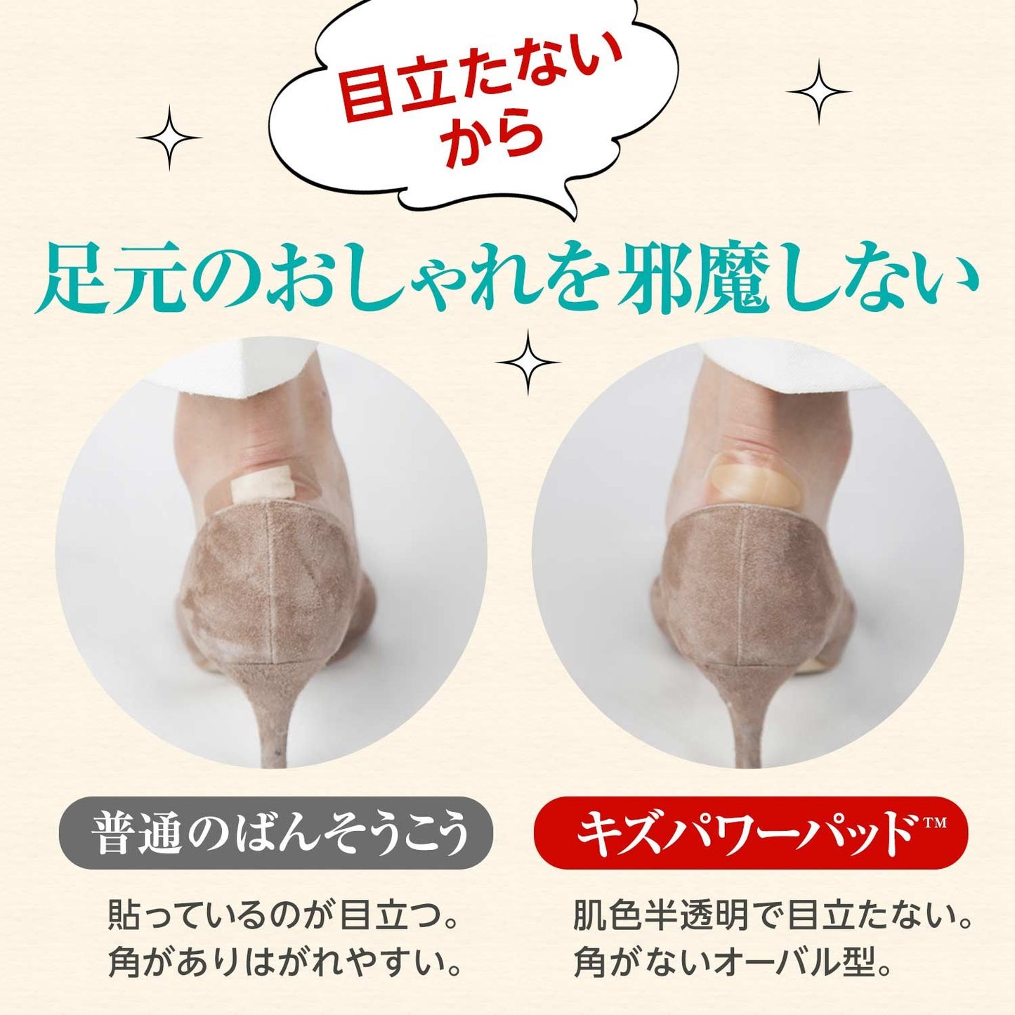 【まとめ買い】バンドエイド キズパワーパッド 靴ずれ用 容量6マイ×24点セット ジョンソン&ジョンソン 絆創膏 - MONOW 公式ショップ