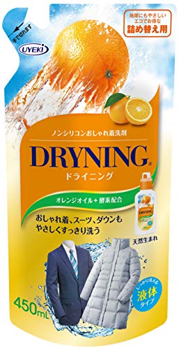 【まとめ買い】ドライニング 液体タイプ 詰替用 450ML 容量450ML×24点セット UYEKI 衣料用洗剤 - MONOW 公式ショップ
