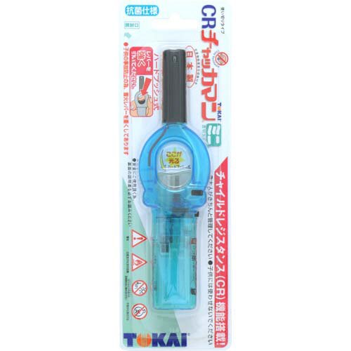 【まとめ買い】CRチャッカマンミニ透明タイプ アソートブリスターHG(PSCマーク付) 容量1本×10点セット ライター・着火剤