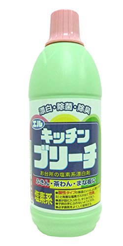 【まとめ買い】エルキッチンブリーチ 容量600ML×24点セット ロケット石鹸 食器用漂白