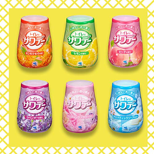 【まとめ買い】サワデー こころ安らぐキンモクセイの香り 容量140G×24点セット 小林製薬 芳香剤・トイレ用