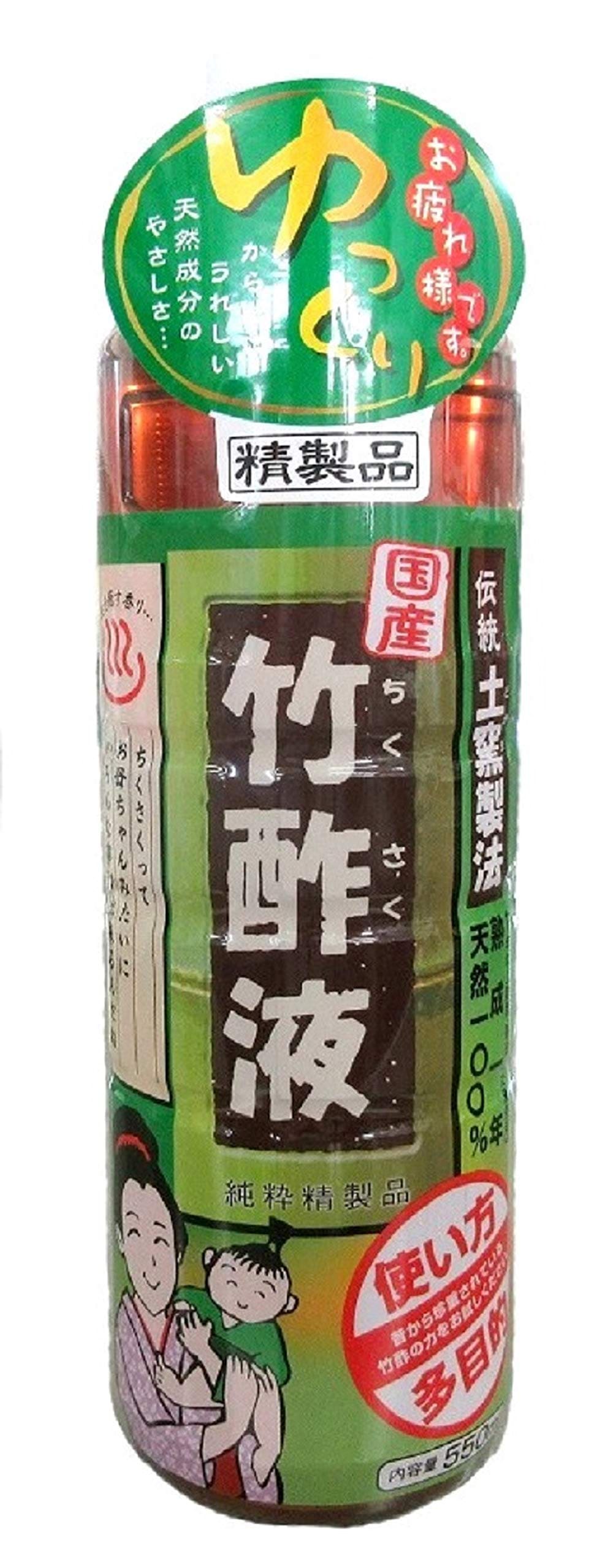 【まとめ買い】高級竹酢液 550ML 容量550ML×24点セット 日本漢方研究所 入浴剤
