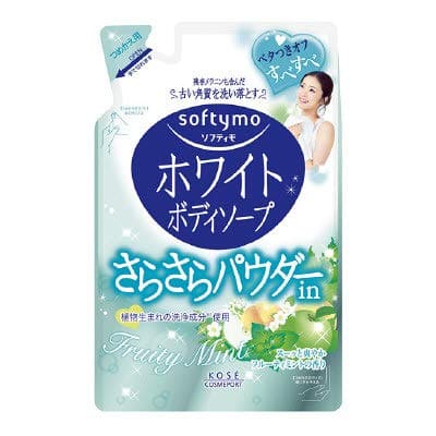 【まとめ買い】ソフティボディソープパウダーイ替え420ML 容量420ML×18点セット コーセーコスメポート ボディソープ