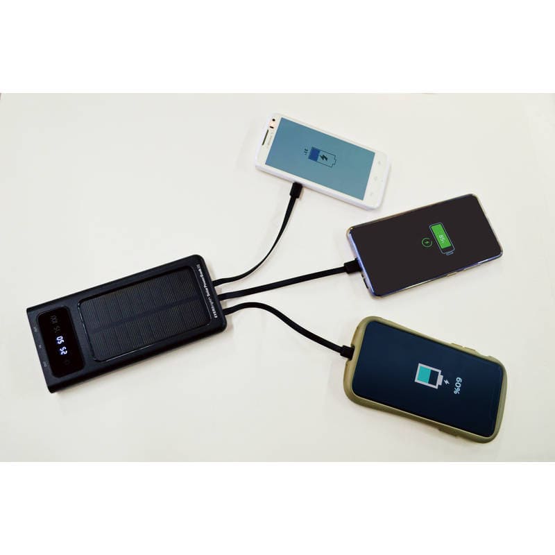 エバパワーブライト ソーラーパワーバンク3 10000mAh SYHSPB-3A