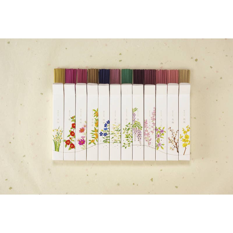 名香 月の花 桐箱 12種入 I13500912