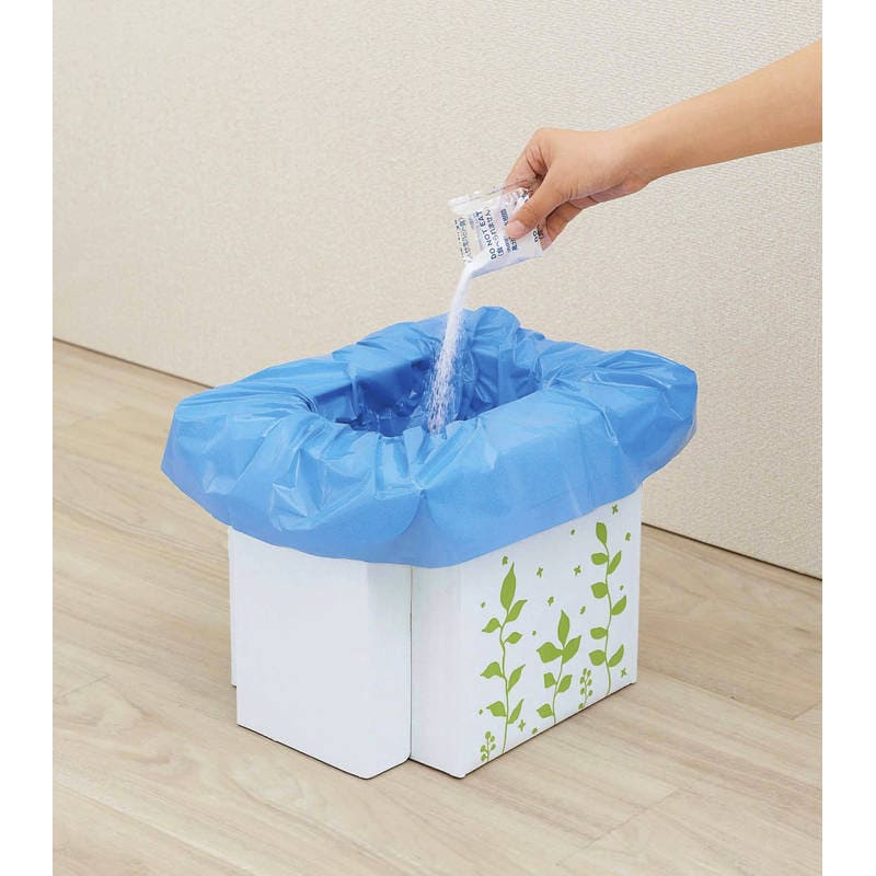緊急用組み立て式トイレ 22675
