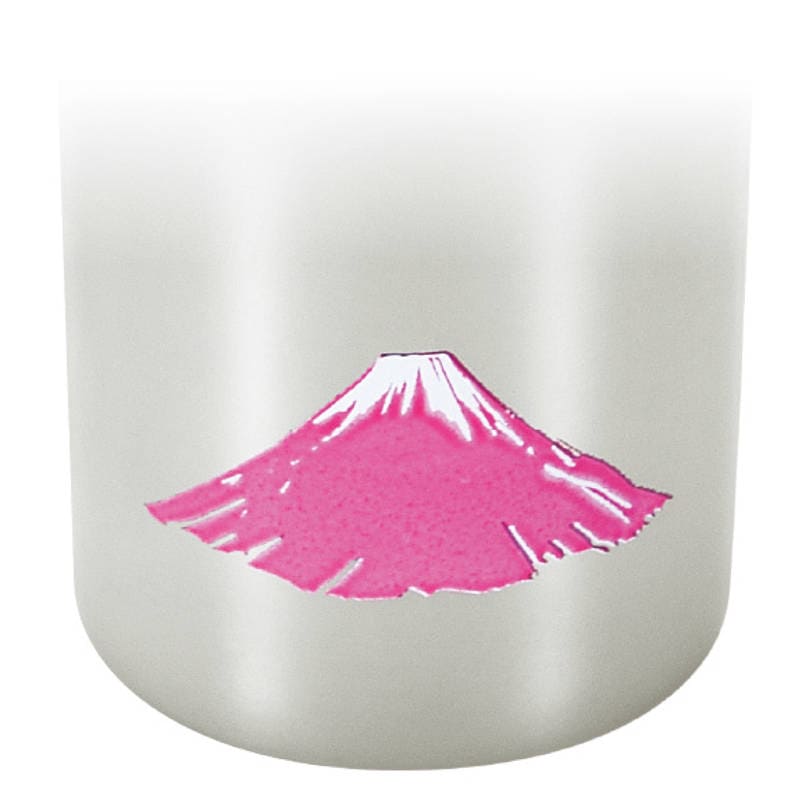 燕熟の技 感温ステンレスタンブラー300mL EJK-301 赤富士
