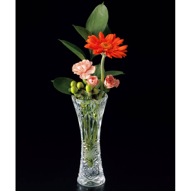 ラスカボヘミア ブルーム 花瓶 PDV-211