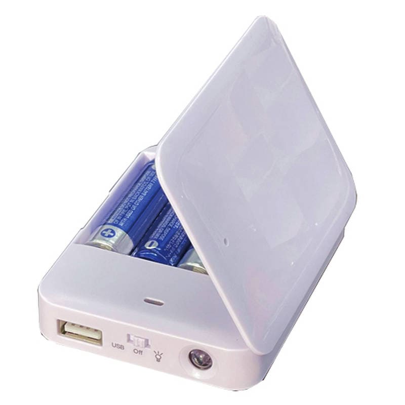 乾電池式モバイルバッテリー(ライト付) PL-198