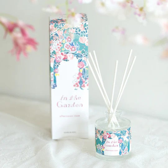 【6点セット】 芳香剤 インザガーデン リードディフューザー アフタヌーンローズ 120ml