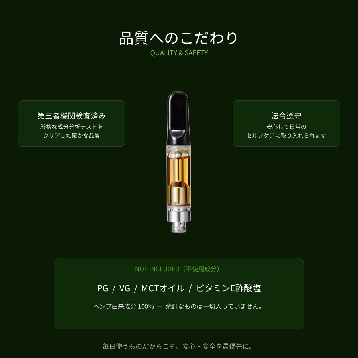 CBD / CBG CRD リキッド VAPE 用 510規格 容量 1ml 1本
