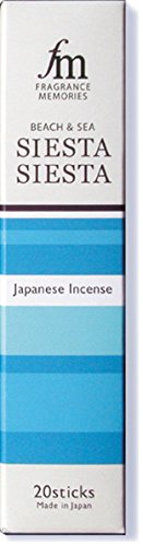 フレグランスメモリーズ　シエスタシエスタ　スティック２０本入 容量0.5 日本香堂 お香