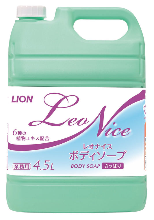 レオナイスさっぱりボディソープ４．５Ｌ 容量4500ML ライオンハイジーン ボディソープ