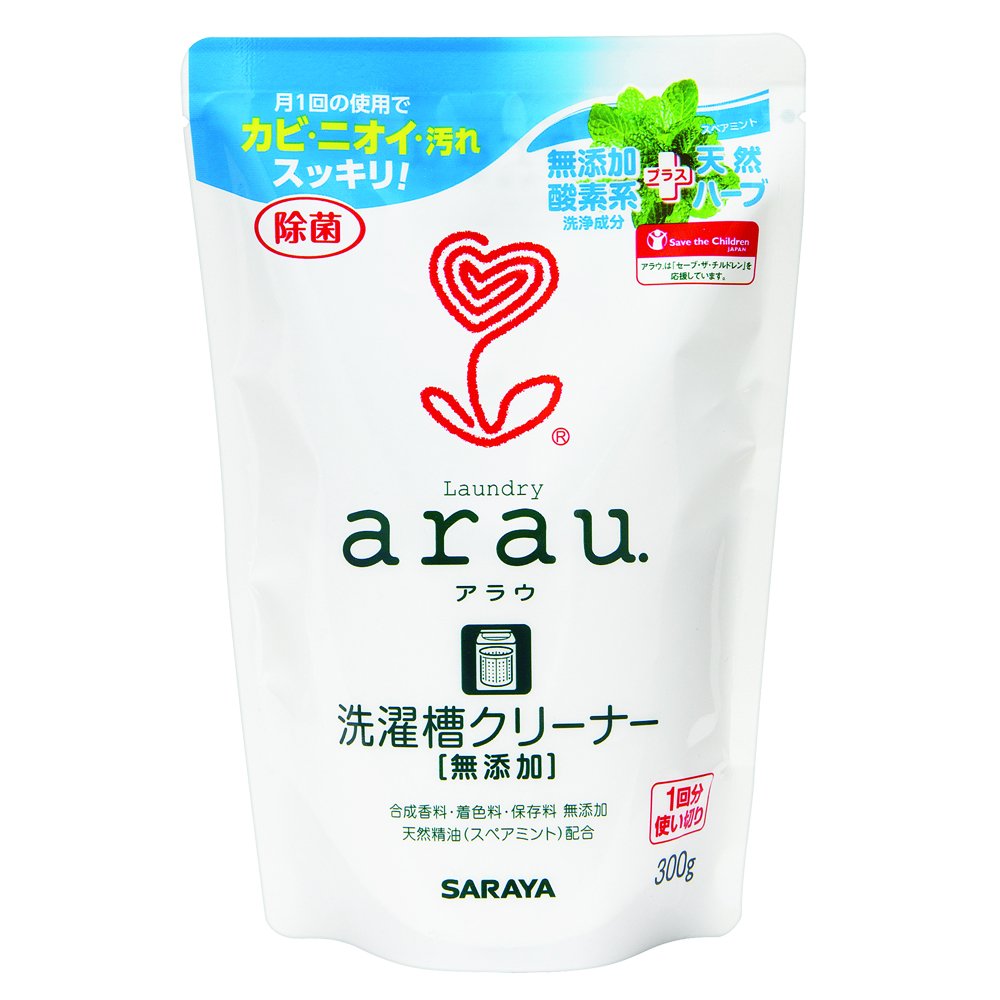 アラウ．洗濯槽クリーナー 容量300G サラヤ 洗濯槽クリーナー