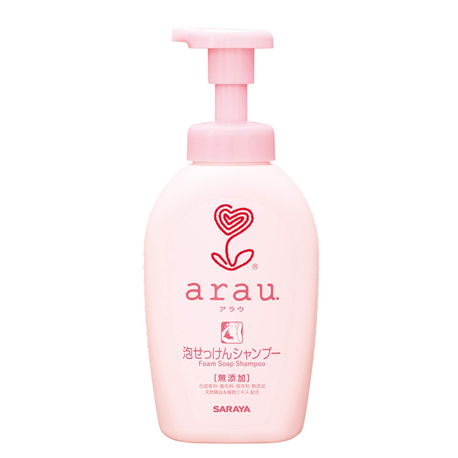 アラウ．泡せっけんシャンプー 容量500ML サラヤ シャンプー