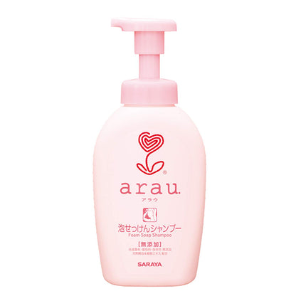 アラウ．泡せっけんシャンプー 容量500ML サラヤ シャンプー